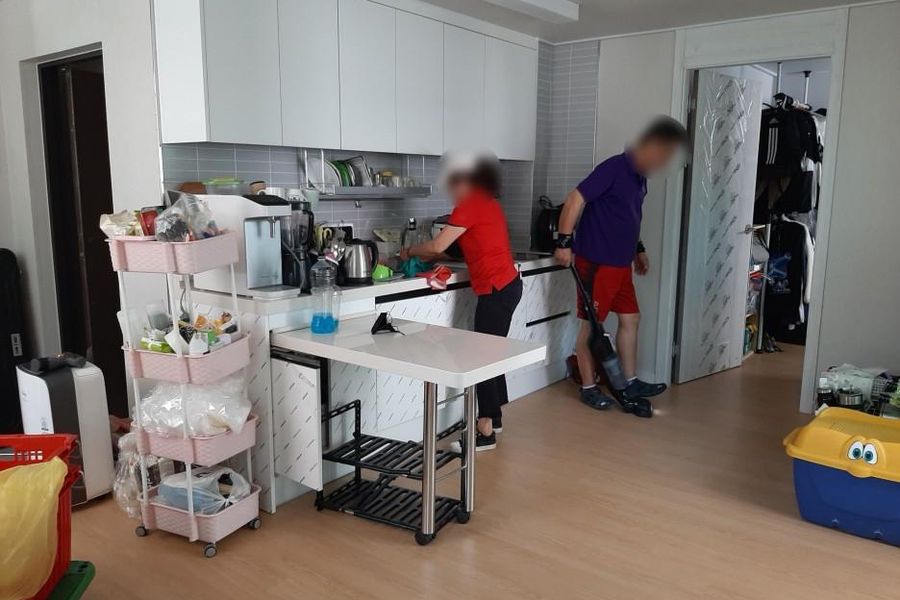 옹진군 이사 현장 기록