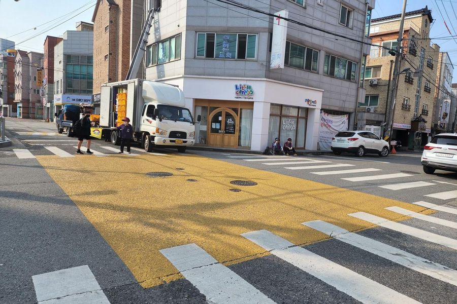 옹진군 진행 중 현장